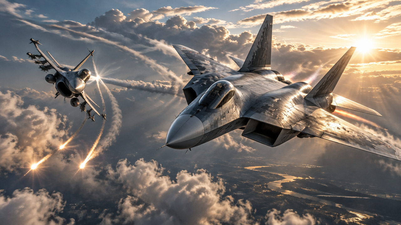 Rostec compares Russian Su-35S and Su-57 with US F-16s