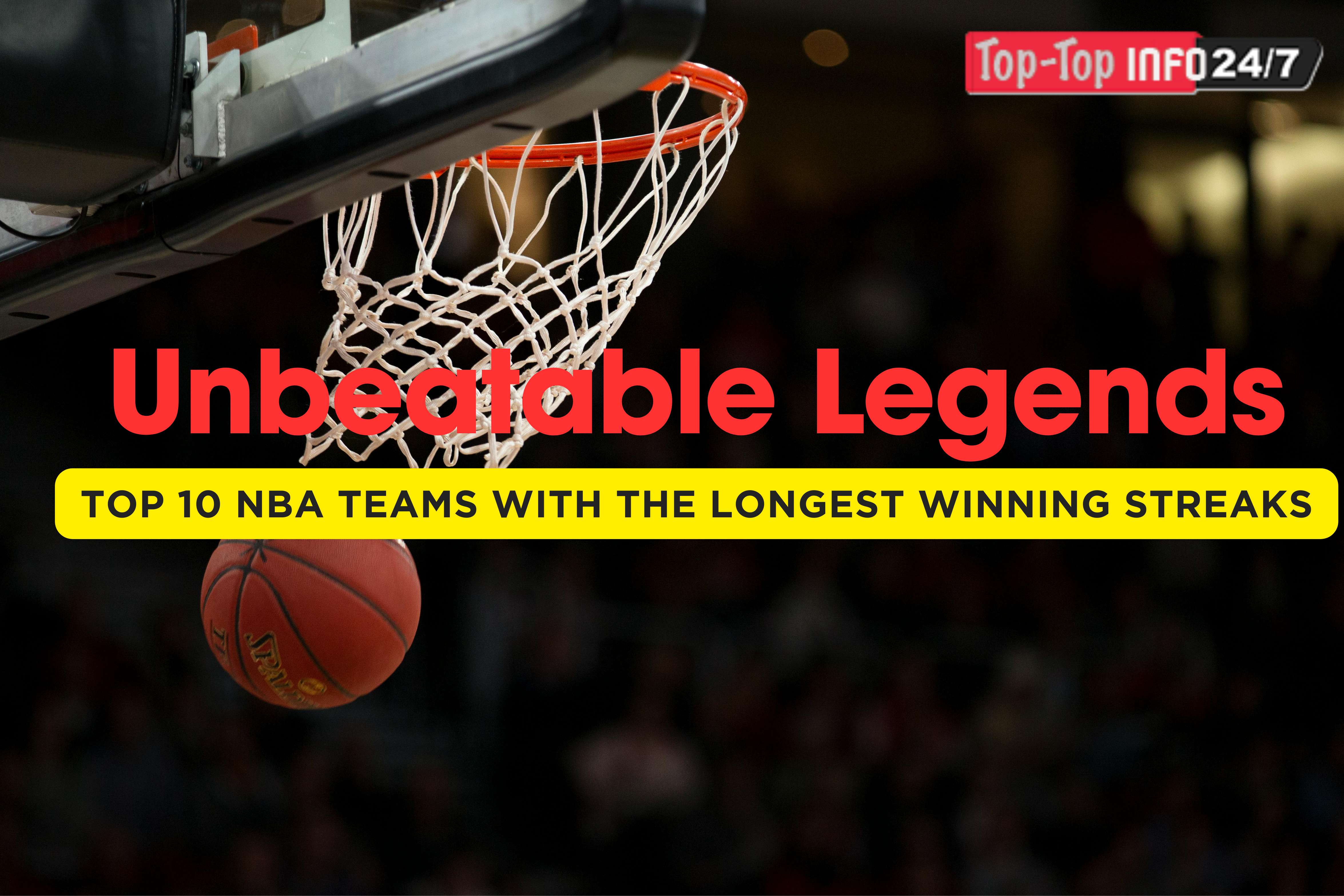 Historic Winning Streaks in the NBA: A Showcase of Dominance in this video 