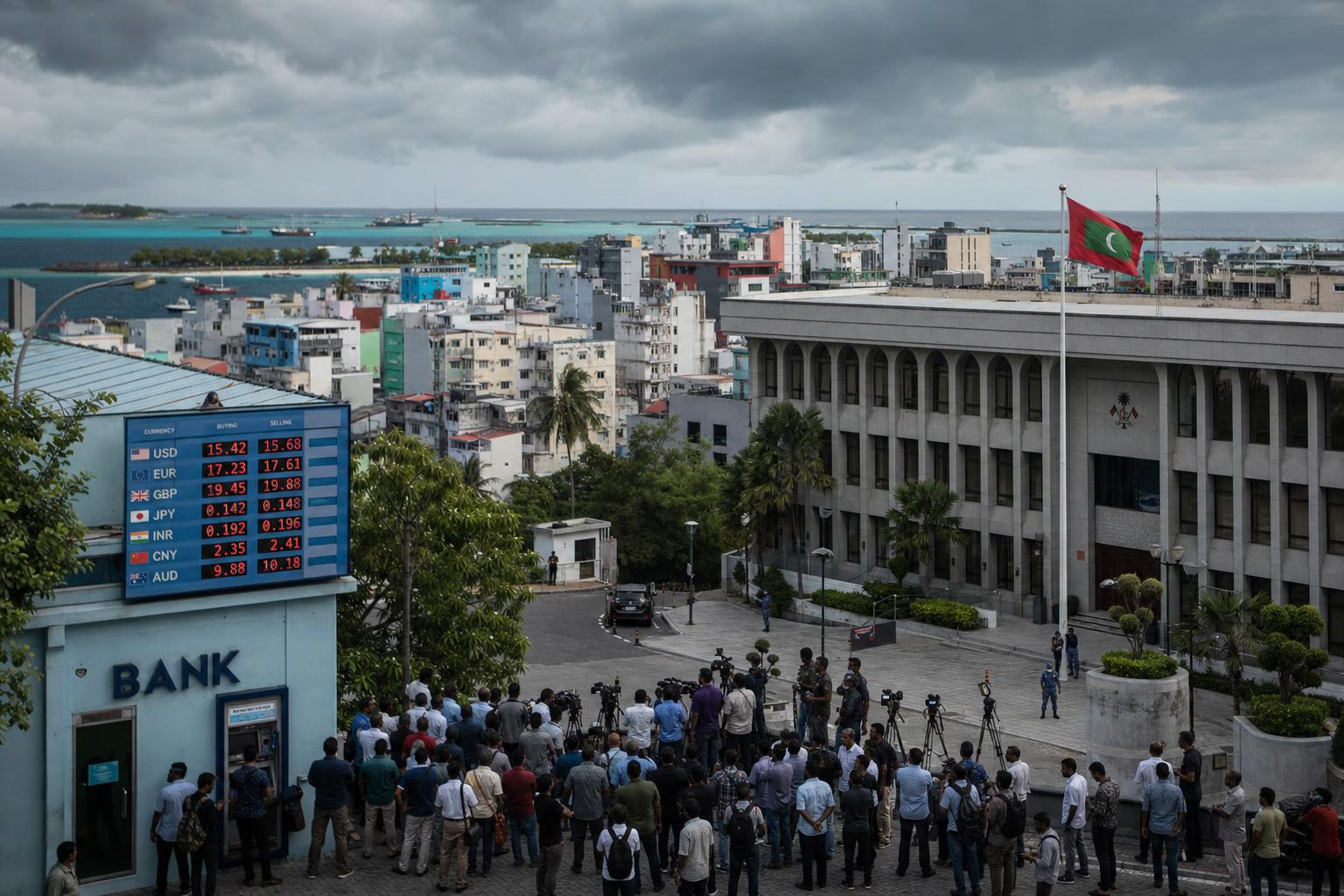 Maldives political crisis in Malé
