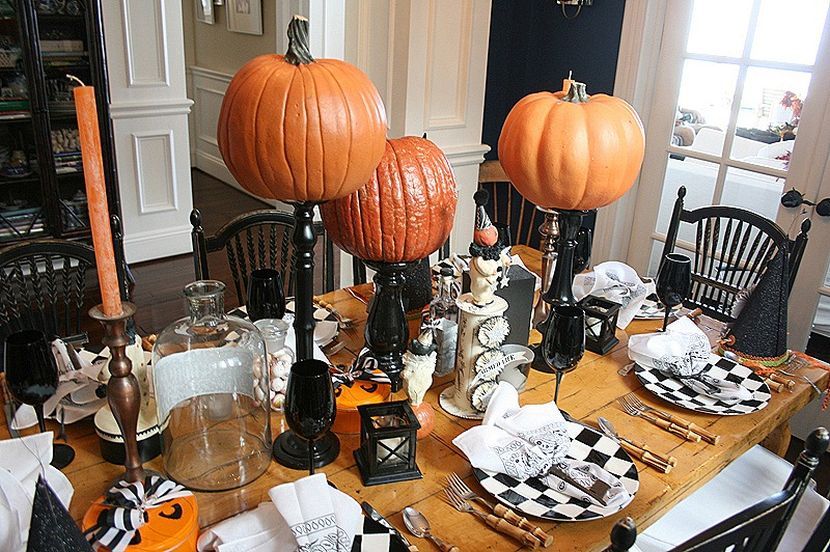 Don't worry, I just want to help set the table for Halloween